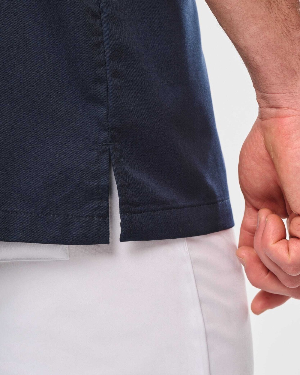 WK. DESIGNED TO WORK Herrenkittel aus Baumwollpolyester mit Druckknöpfen Schürzen personalisierbar