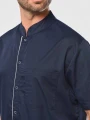 Tabliers à personnaliser WK. DESIGNED TO WORK Blouse polycoton avec boutons-pression homme 