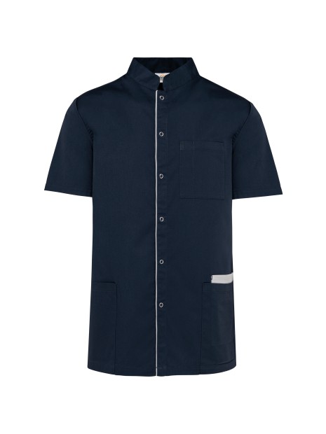 WK. DESIGNED TO WORK Blouse polycoton avec boutons-pression homme /api/colors/b68891a9-1d28-4f7a-8deb-775c45027afd personnalisable