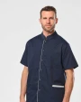Tabliers personnalisable WK. DESIGNED TO WORK Blouse polycoton avec boutons-pression homme