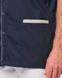 Tabliers personnalisable WK. DESIGNED TO WORK Blouse polycoton avec boutons-pression homme