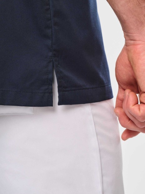 Tabliers à personnaliser WK. DESIGNED TO WORK Blouse polycoton avec boutons-pression homme 