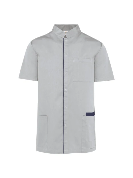 WK. DESIGNED TO WORK Blouse polycoton avec boutons-pression homme /api/colors/b8c3da1f-f409-43cb-b759-5e63471e125b personnalisable