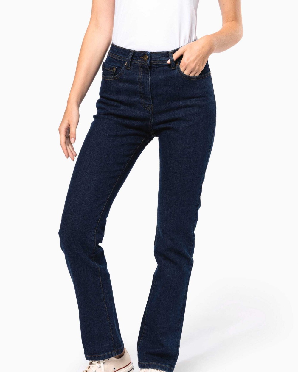 Pantalons personnalisable KARIBAN Jean basic femme