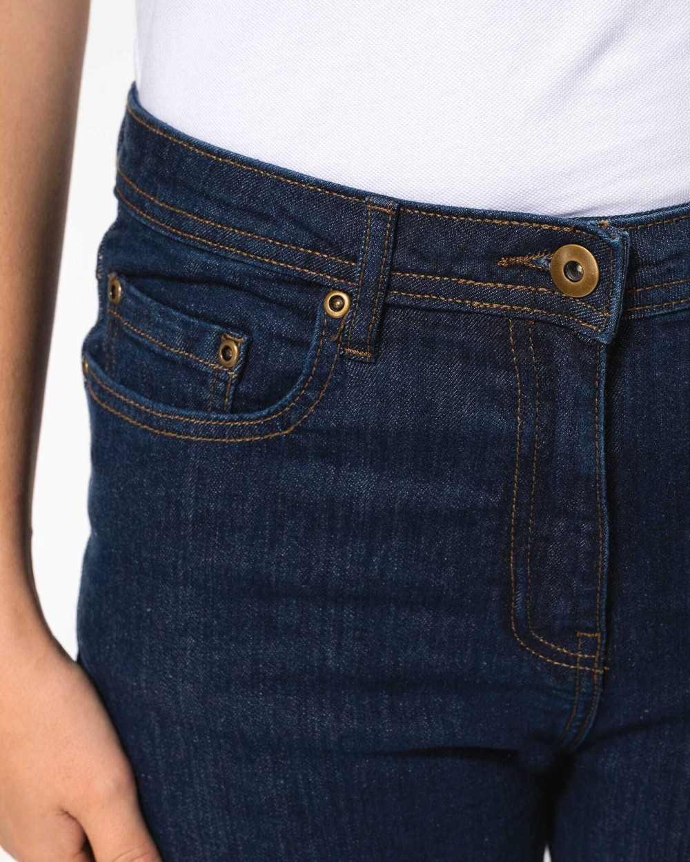 Pantalons personnalisable KARIBAN Jean basic femme