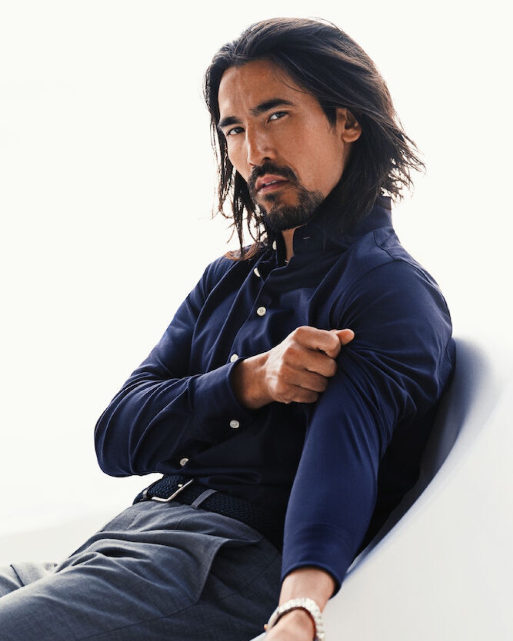 J. HARVEST & FROST Indigo Bow 34 
Hemd Regular Fit Herren Hemden personalisierbar