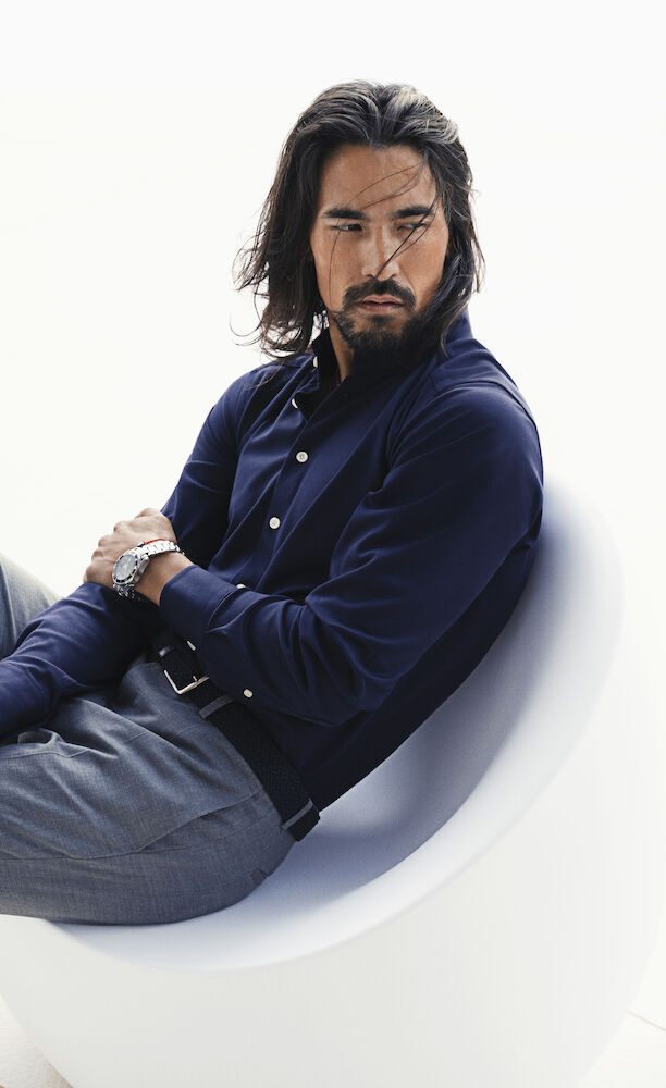 Chemises personnalisable J. HARVEST & FROST Indigo Bow 34 
Chemise Regular Fit Hommes