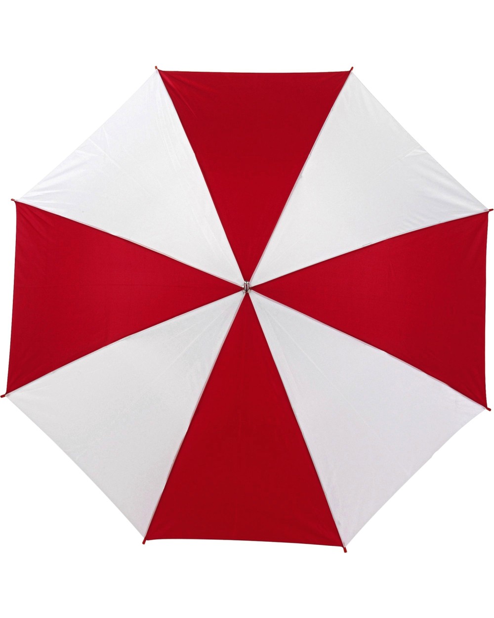 PRINTWEAR Automatic Umbrella With Wooden Handle Regenschirme personalisierbar