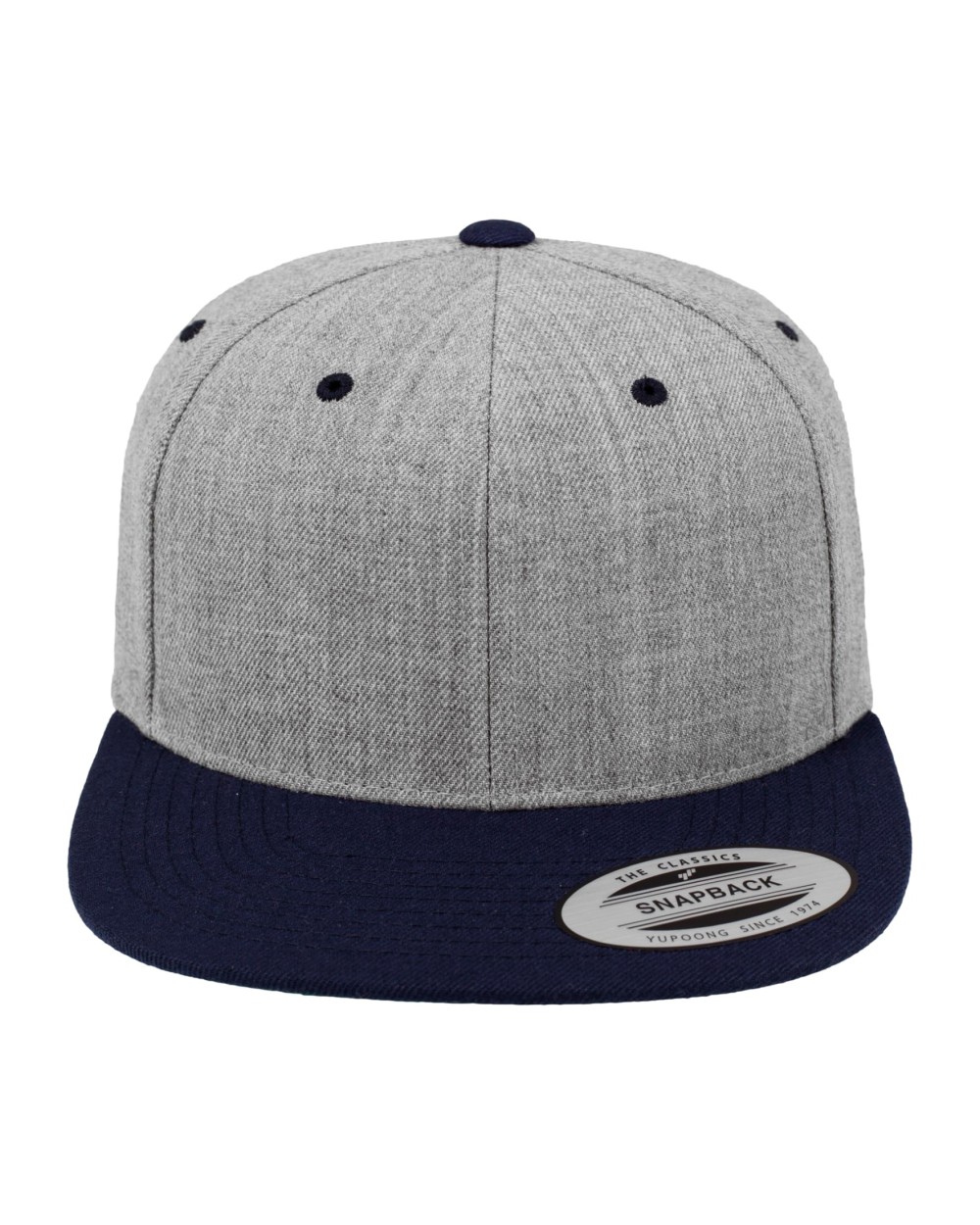 FLEXFIT Zweifarbige Classic Snapback Cap Kappen personalisierbar