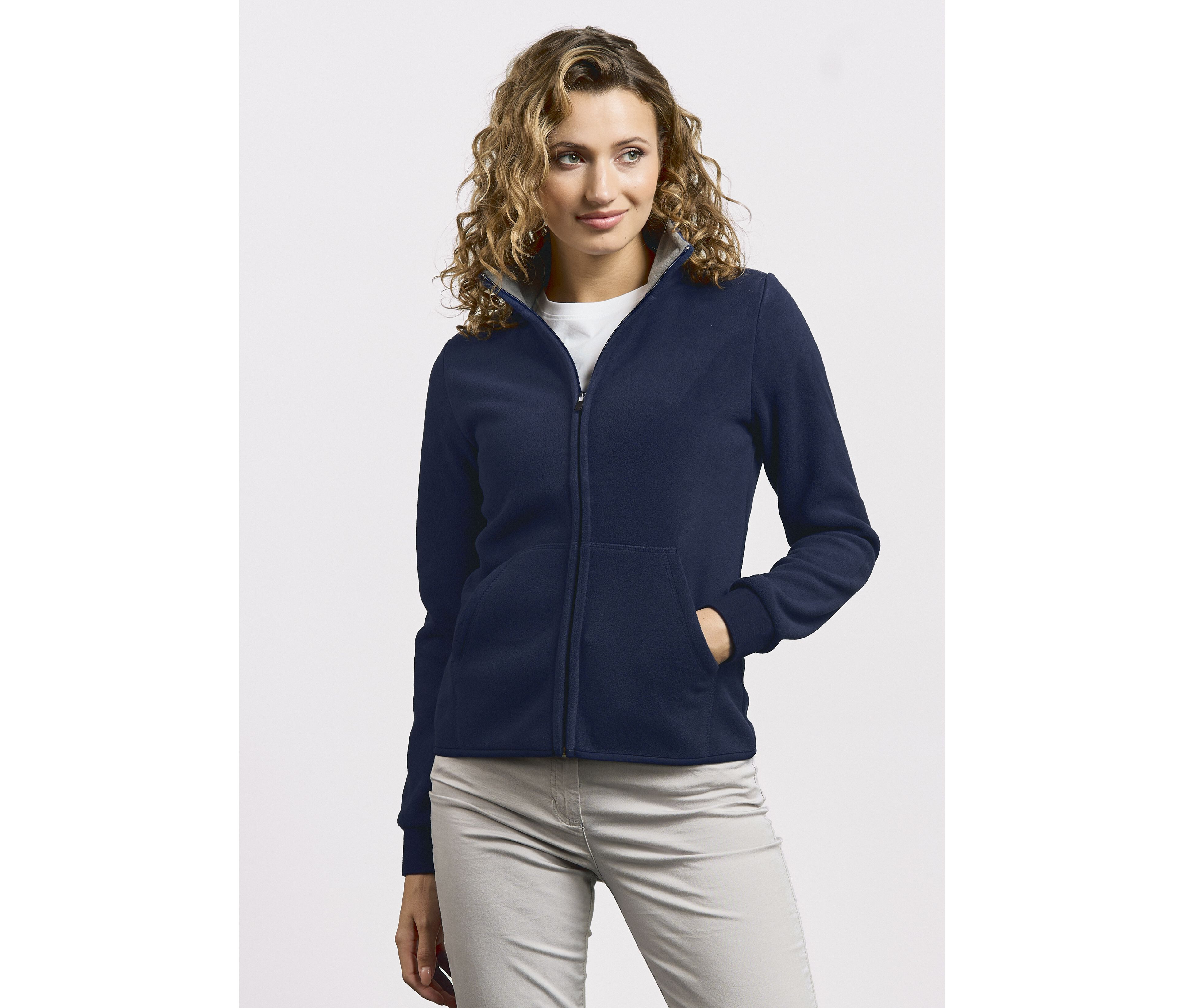 Laines polaires personnalisable PROMODORO WOMEN’S DOUBLE FLEECE JACKET
