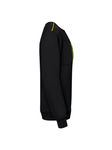 WK. DESIGNED TO WORK Sweat-shirt Day To Day zip poche contrastée unisexe /api/colors/e00f7052-bead-472c-ad39-3174d0f0e6f7 personnalisable