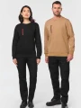 Sweat-shirts à personnaliser WK. DESIGNED TO WORK Sweat-shirt Day To Day zip poche contrastée unisexe 