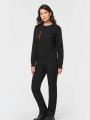 Sweat-shirts à personnaliser WK. DESIGNED TO WORK Sweat-shirt Day To Day zip poche contrastée unisexe 