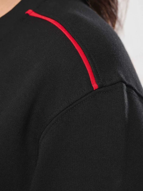 Sweat-shirts à personnaliser WK. DESIGNED TO WORK Sweat-shirt Day To Day zip poche contrastée unisexe 