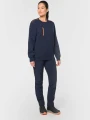 Sweat-shirts à personnaliser WK. DESIGNED TO WORK Sweat-shirt Day To Day zip poche contrastée unisexe 