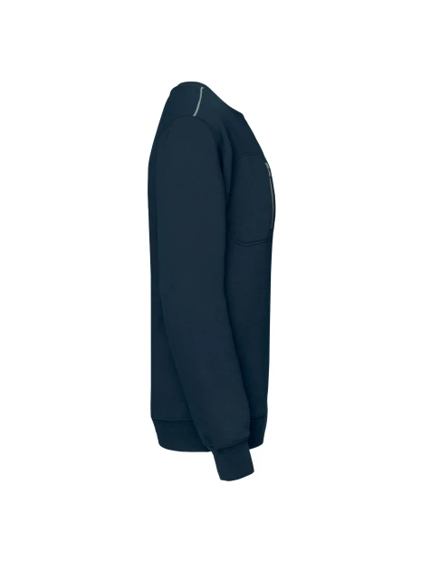 WK. DESIGNED TO WORK Sweat-shirt Day To Day zip poche contrastée unisexe /api/colors/a9afae7b-228f-455f-8532-82abab428f1e personnalisable