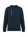 WK. DESIGNED TO WORK Sweat-shirt Day To Day zip poche contrastée unisexe /api/colors/4aa10cb8-ec49-4df5-89ba-a5619ab34e1d personnalisable