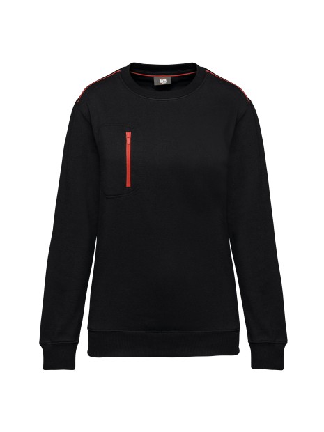 WK. DESIGNED TO WORK Sweat-shirt Day To Day zip poche contrastée unisexe /api/colors/408d50a3-bca9-4bb6-a04b-5019e7abc8dd personnalisable