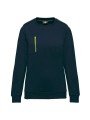 WK. DESIGNED TO WORK Sweat-shirt Day To Day zip poche contrastée unisexe /api/colors/d66395df-2ca0-431e-8797-a9b81fc48a88 personnalisable