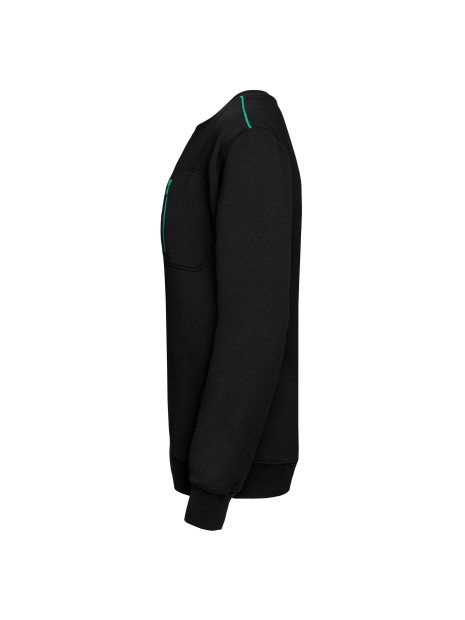 WK. DESIGNED TO WORK Sweat-shirt Day To Day zip poche contrastée unisexe /api/colors/8c4dab8e-c41b-443b-b34e-f5aa6bab4c1f personnalisable