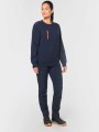 Sweat-shirts à personnaliser WK. DESIGNED TO WORK Sweat-shirt Day To Day zip poche contrastée unisexe 