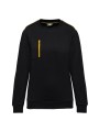 WK. DESIGNED TO WORK Sweat-shirt Day To Day zip poche contrastée unisexe /api/colors/e00f7052-bead-472c-ad39-3174d0f0e6f7 personnalisable