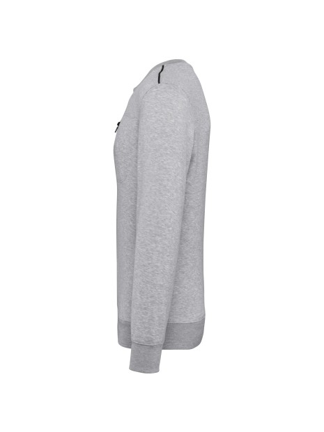 WK. DESIGNED TO WORK Sweat-shirt Day To Day zip poche contrastée unisexe /api/colors/6b08b627-54c2-459b-85a2-773df3e7b90d personnalisable