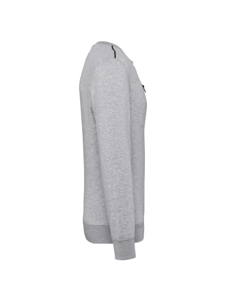 WK. DESIGNED TO WORK Sweat-shirt Day To Day zip poche contrastée unisexe /api/colors/6b08b627-54c2-459b-85a2-773df3e7b90d personnalisable