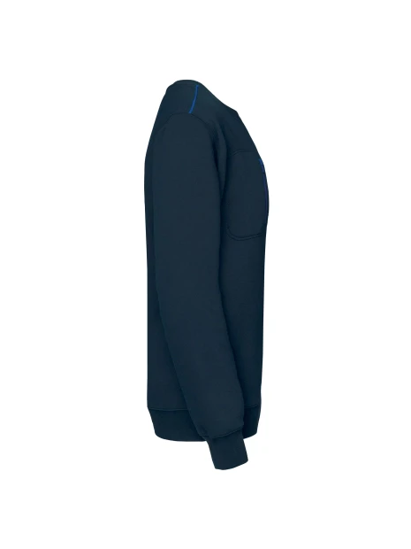 WK. DESIGNED TO WORK Sweat-shirt Day To Day zip poche contrastée unisexe /api/colors/b4105994-2f73-4f43-9b5e-e708547f060d personnalisable