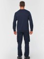 Sweat-shirts à personnaliser WK. DESIGNED TO WORK Sweat-shirt Day To Day zip poche contrastée unisexe 