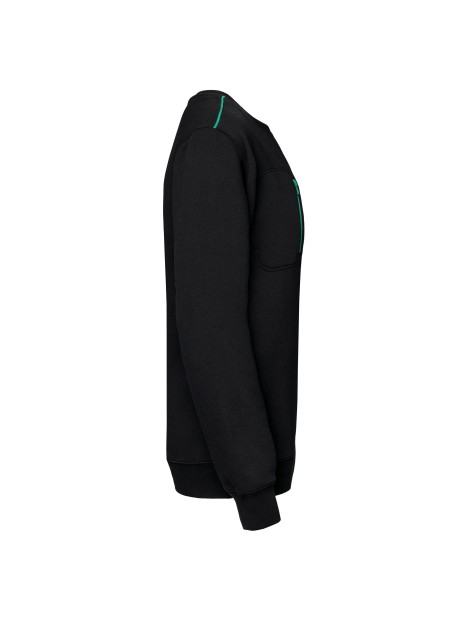 WK. DESIGNED TO WORK Sweat-shirt Day To Day zip poche contrastée unisexe /api/colors/8c4dab8e-c41b-443b-b34e-f5aa6bab4c1f personnalisable