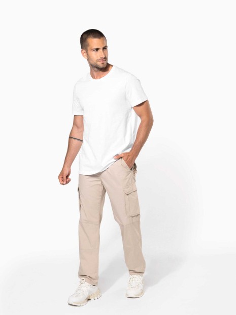 Pantalons à personnaliser KARIBAN Pantalon léger multipoches homme 
