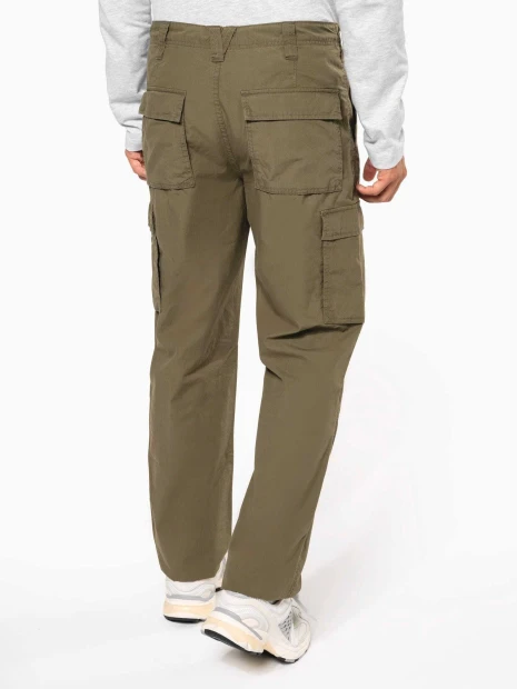 Pantalons à personnaliser KARIBAN Pantalon léger multipoches homme 