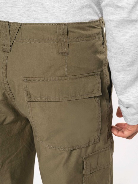 Pantalons à personnaliser KARIBAN Pantalon léger multipoches homme 
