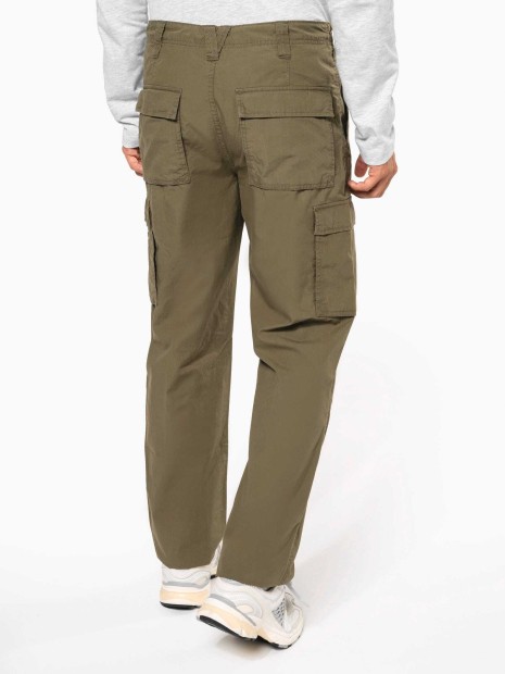 Pantalons à personnaliser KARIBAN Pantalon léger multipoches homme 