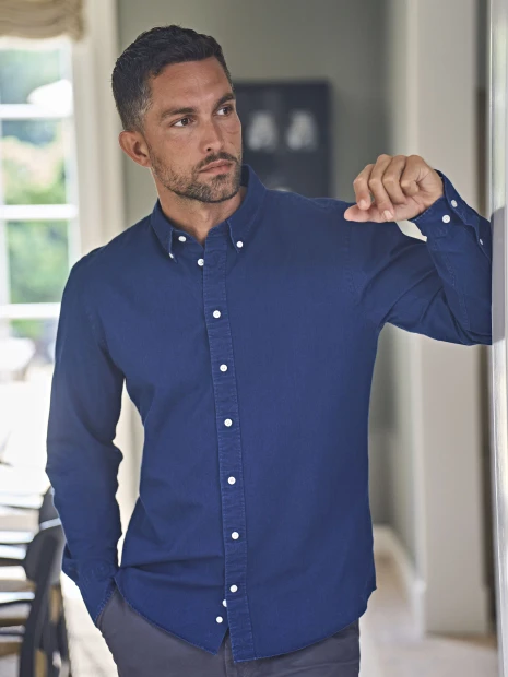 Chemises à personnaliser TEE JAYS CASUAL TWILL SHIRT 