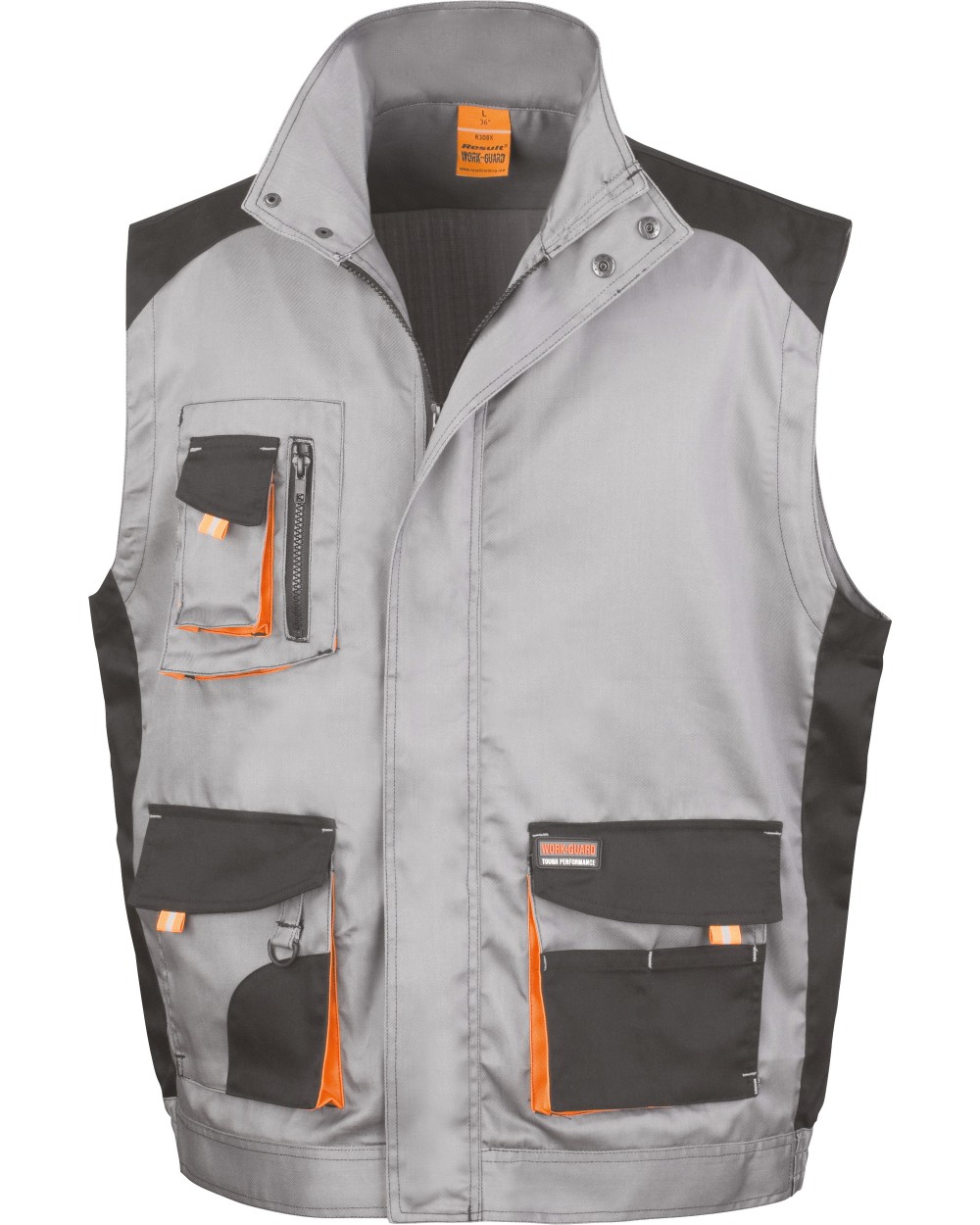 Gilets de sécurité personnalisable RESULT Gilet multipoches Lite