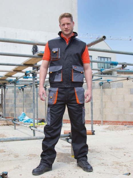 Gilets de sécurité à personnaliser RESULT Gilet multipoches Lite 