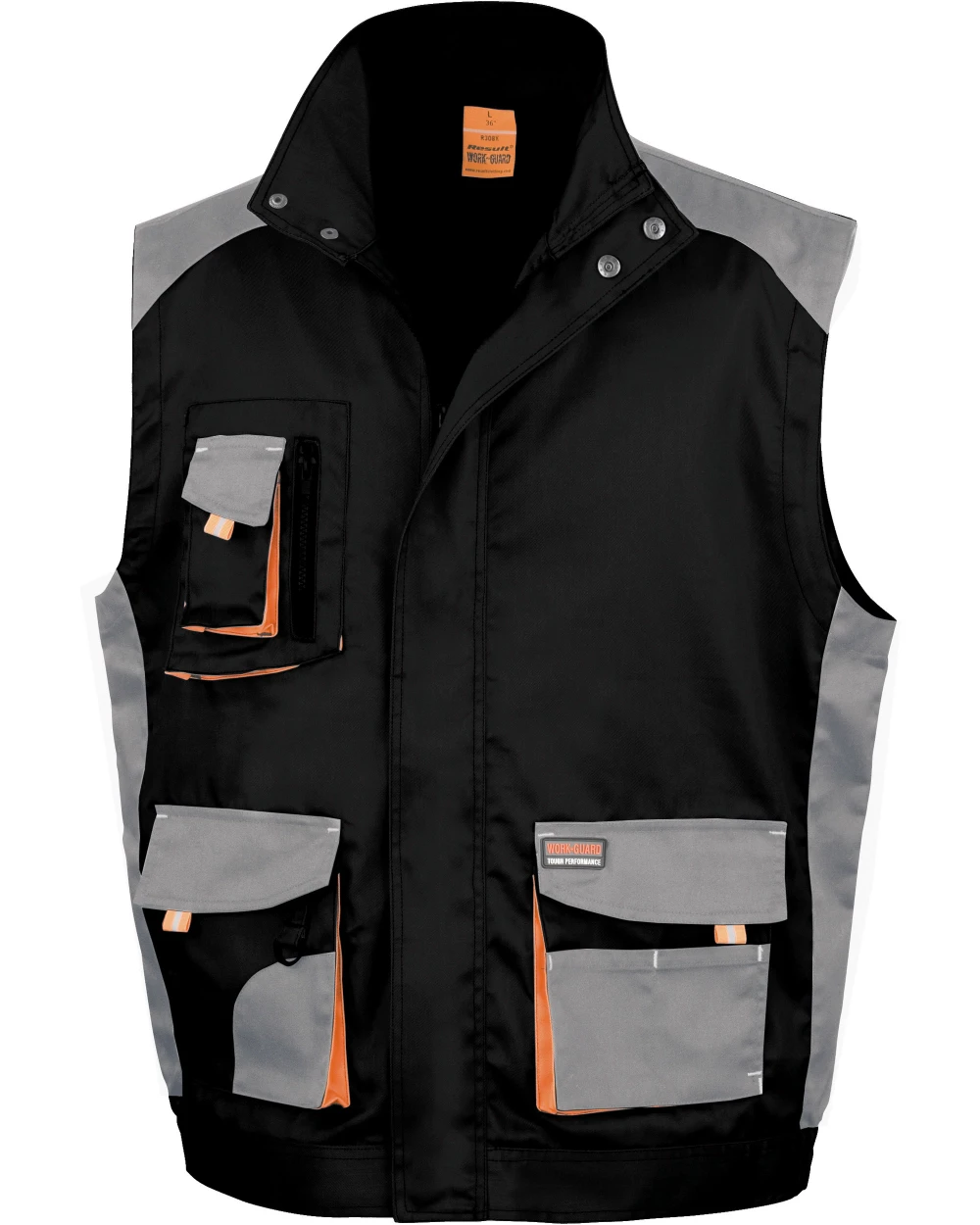 RESULT Work-guard Lite Gillet Warnwesten personalisierbar