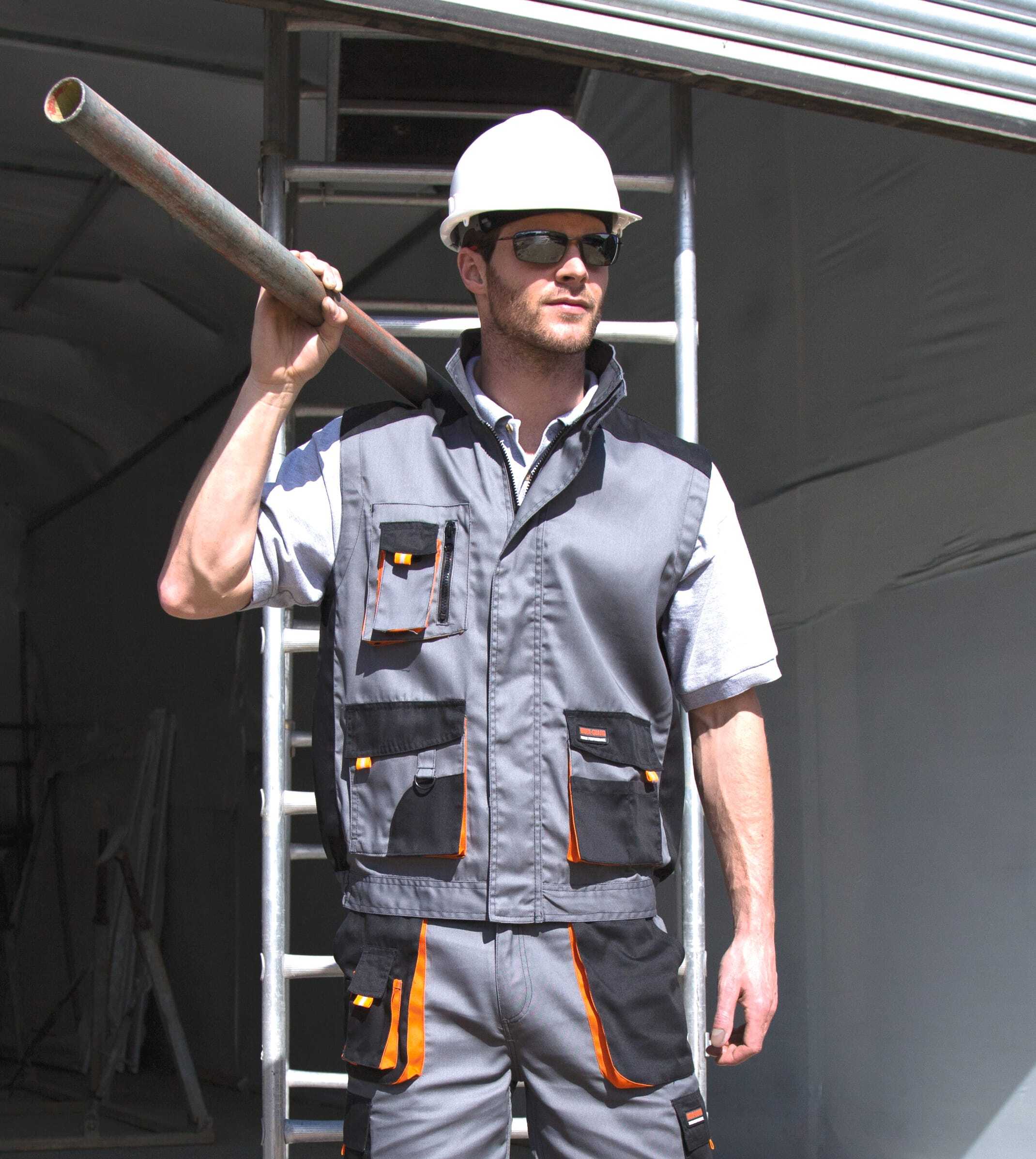 Gilets de sécurité personnalisable RESULT Gilet multipoches Lite