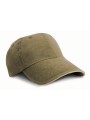 RESULT Casquette coton fine ligne lavé avec visière sandwich /api/colors/b0f026a1-335f-4b8d-af21-ef6ef9550fa7 personnalisable