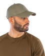 RESULT Washed Fine Line Cotton Cap with Sandwich Peak Kappen personalisierbar