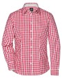 Chemises personnalisable JAMES & NICHOLSON Ladies` Checked Blouse