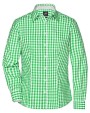 JAMES & NICHOLSON Ladies` Checked Blouse Hemden personalisierbar