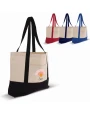 Tote bags personnalisable 4DO Sac de plage toile de coton OEKO-TEX® 280g/m² 42x10x30cm