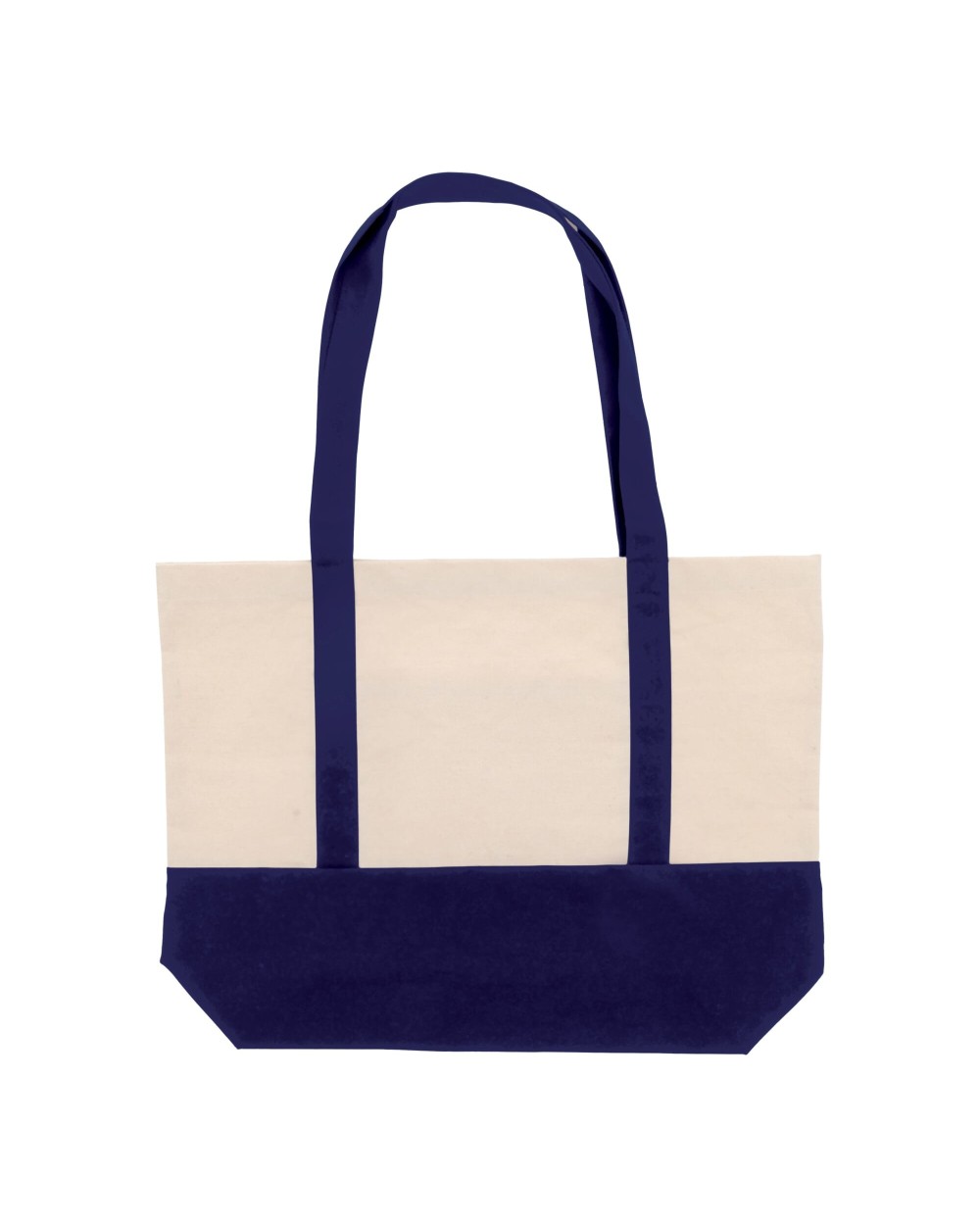 Tote bags 4DO Strandtas katoenen canvas OEKO-TEX® 280g/m² 42x10x30cm voor bedrukking &amp; borduring