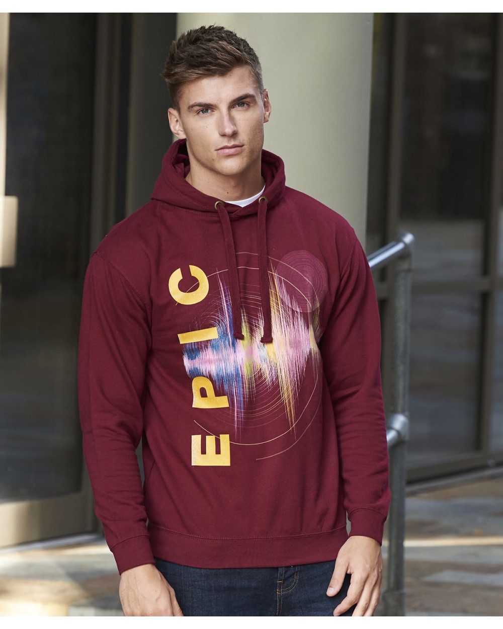 AWDIS EPIC PRINT HOODIE Sweatshirts personalisierbar