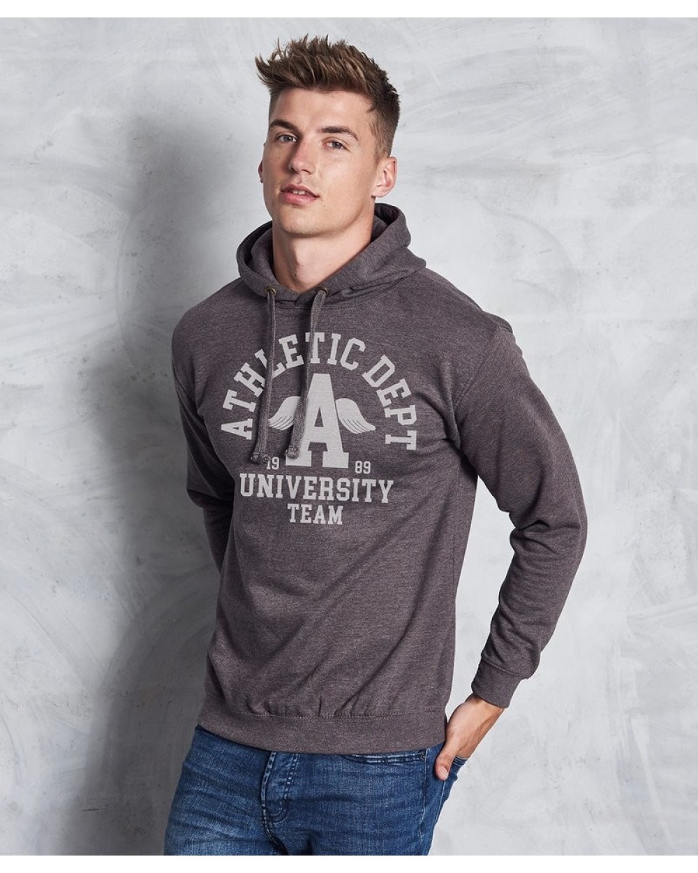 Sweaters & hoodies AWDIS EPIC PRINT HOODIE voor bedrukking &amp; borduring