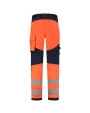 Broeken TRICORP Werkbroek Funct. Stretch High Vis Redefined Knieversterking voor bedrukking &amp; borduring