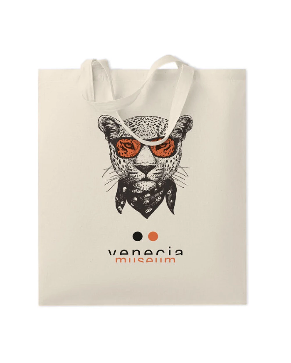 4DO Baumwoll-Einkaufstasche, natur Taschen personalisierbar